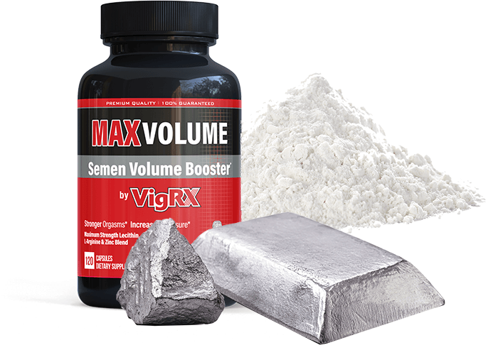 Bottle of VigRX Max Volume with Zinc