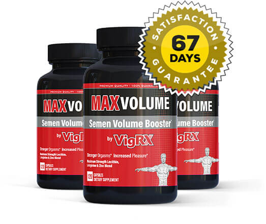 Bottle of VigRX Max Volume