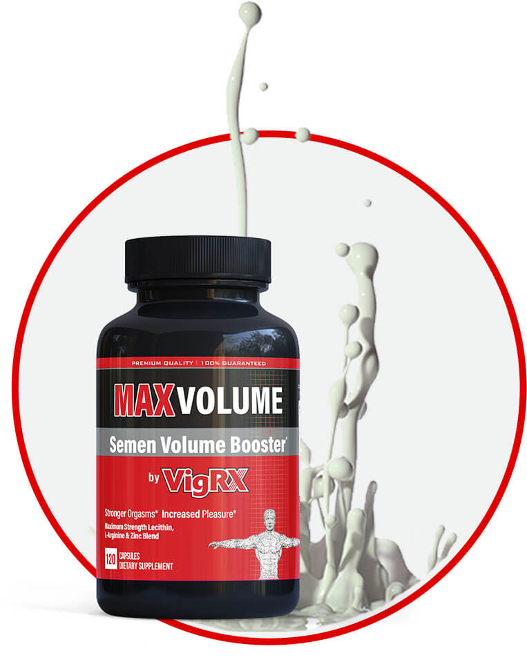 Bottle of VigRX Max Volume