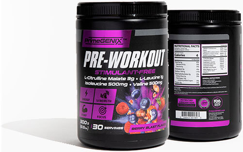 PrimeGenix Pre-Workout