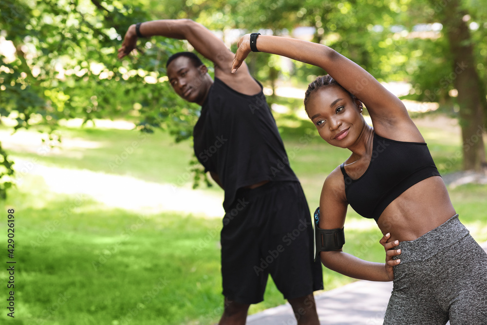 a picture a couple exercising together