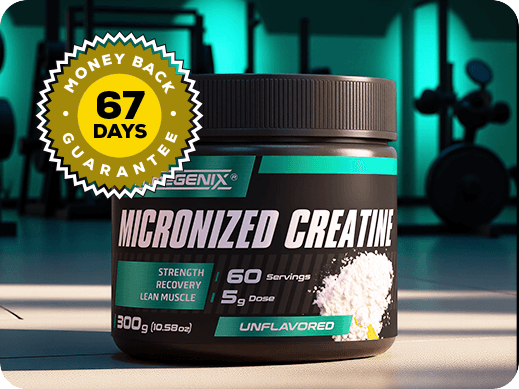 Micronized Creatine 67 Days Guarantee