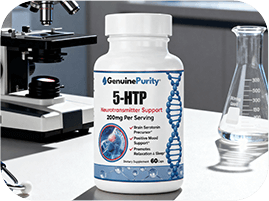 Ingredients - Bottle of GenuinePurity 5-HTP
