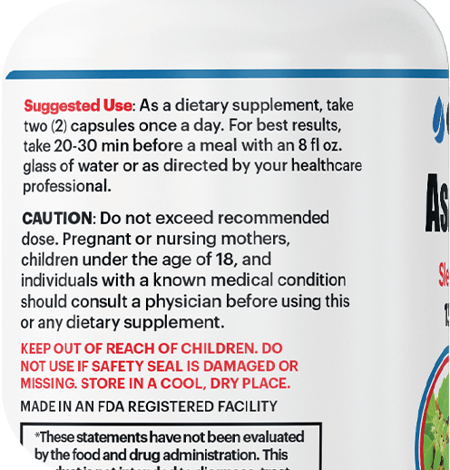 GenuinePurity<sup>®</sup> Ashwagandha