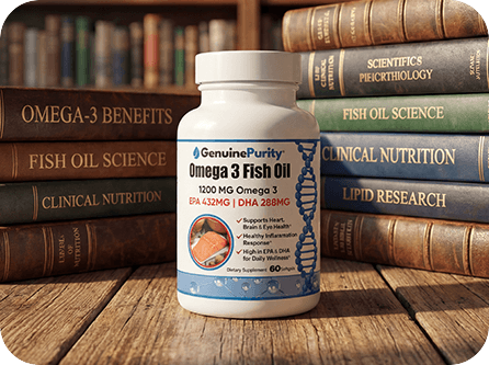 GenuinePurity Liposomal Omega 3 Fish Oil