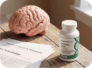Cognitive & Neurotransmitter Support - GenuinePurity Liposomal TMG