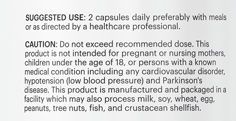 Suggested Use