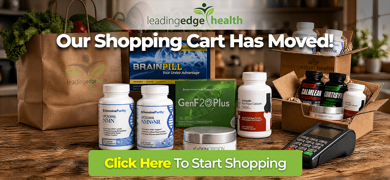 Leading Edge Health products available through our new shopping cart