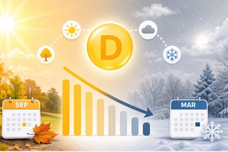 Your Vitamin D Is About to Drop: What Happens to Your Levels Between September and March