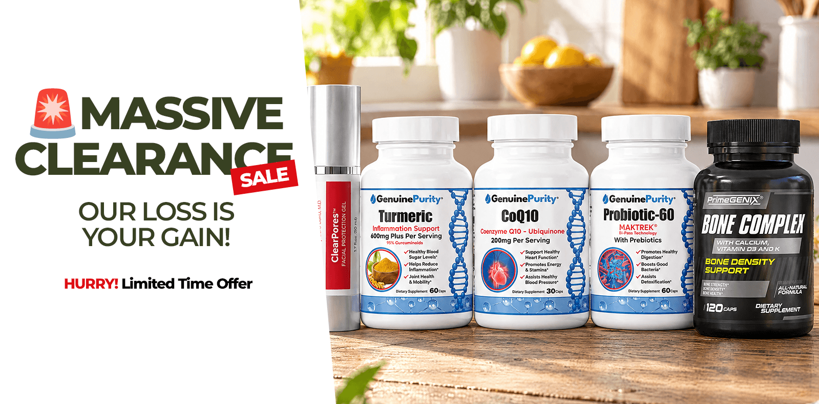 Leading Edge Health Clearance Products