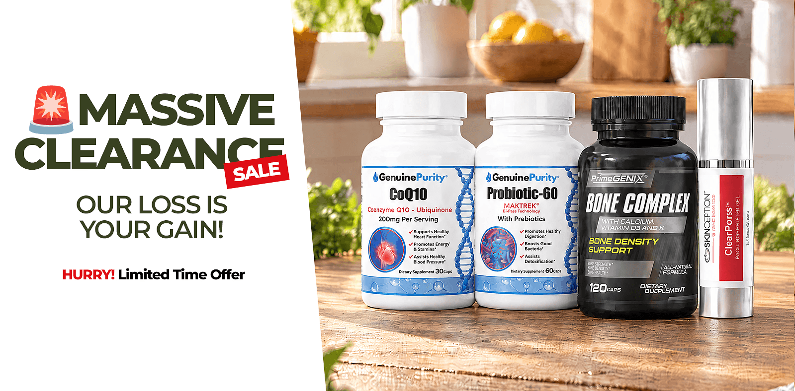 Leading Edge Health Clearance Products