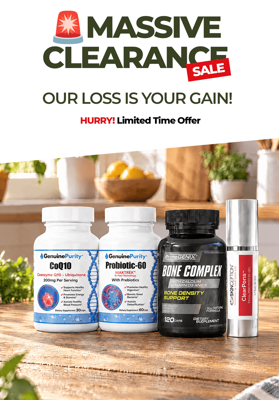 Leading Edge Health Clearance Products